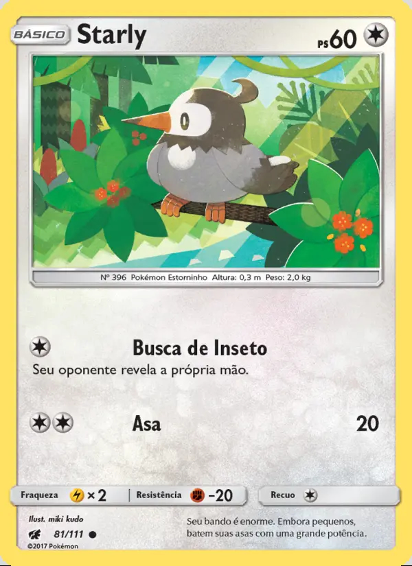 Image of the card Starly