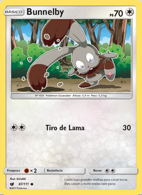 Image of the card Bunnelby