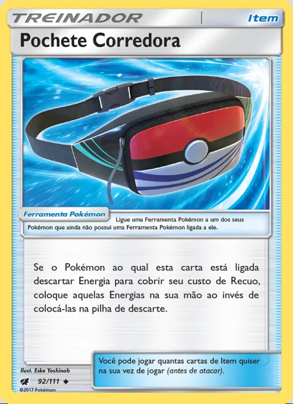 Image of the card Pochete Corredora