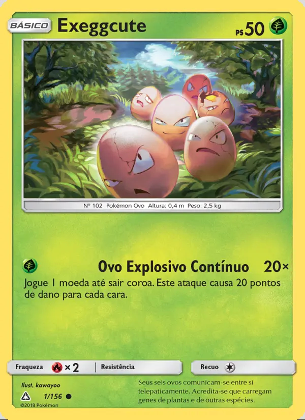 Image of the card Exeggcute
