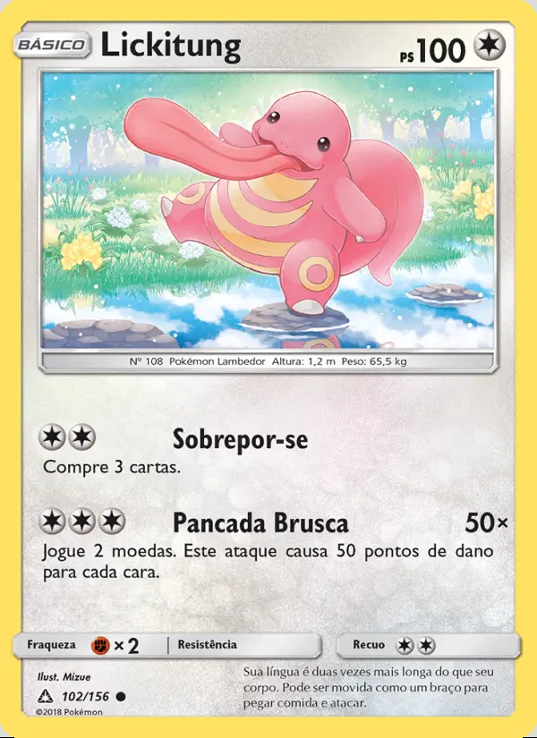Image of the card Lickitung