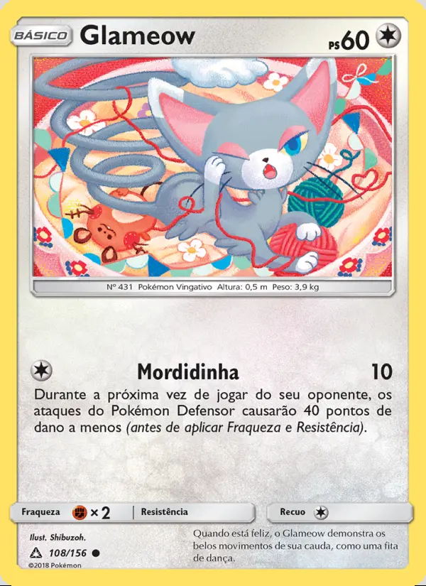 Image of the card Glameow