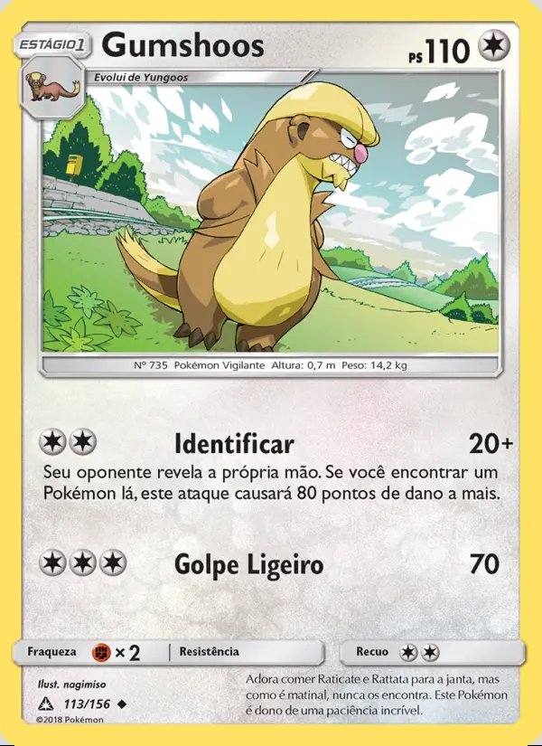 Image of the card Gumshoos