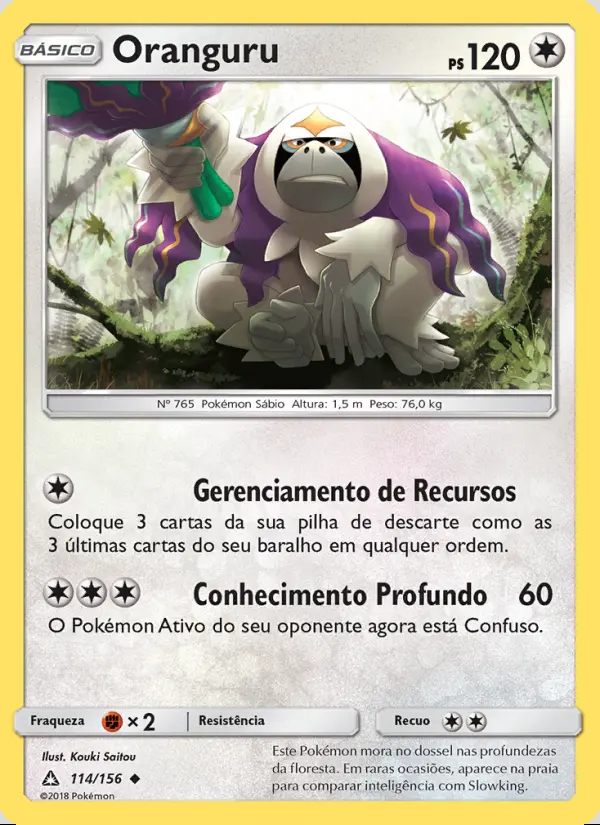 Image of the card Oranguru