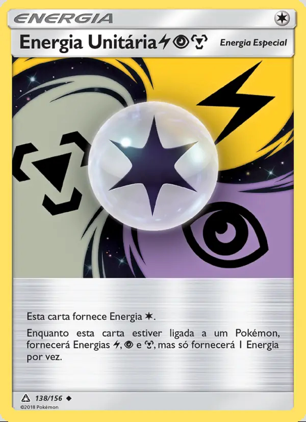 Image of the card Energia Unitária LightningPsychicMetal