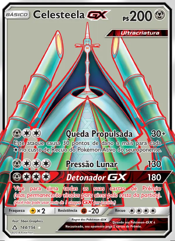 Image of the card Celesteela GX