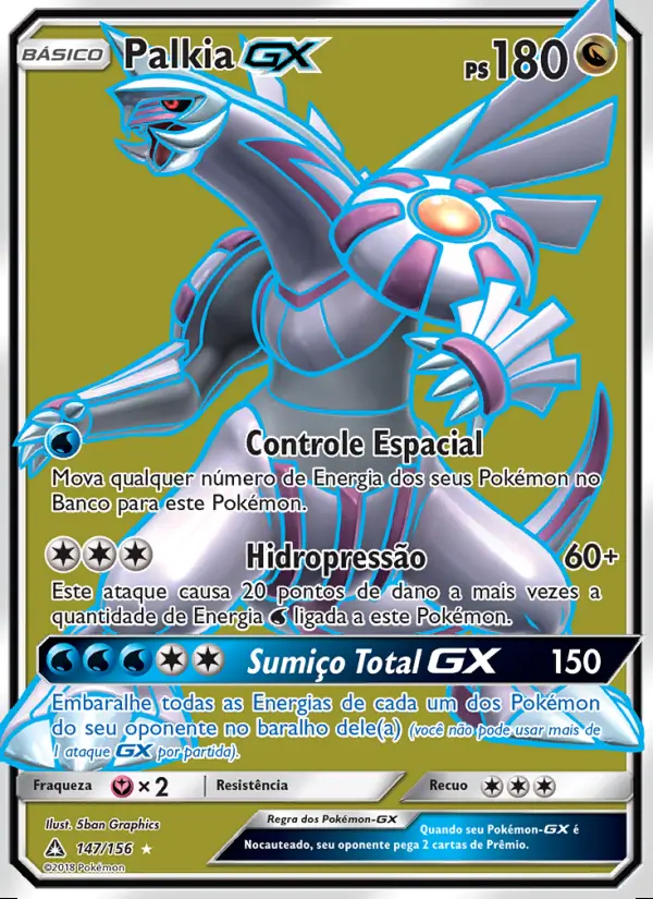 Image of the card Palkia GX