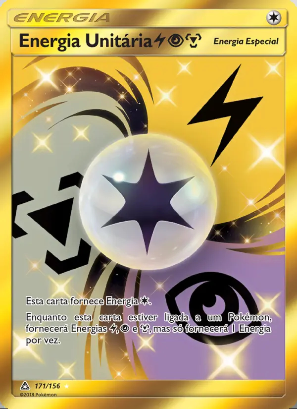Image of the card Energia Unitária LightningPsychicMetal