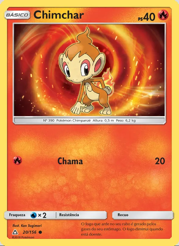 Image of the card Chimchar