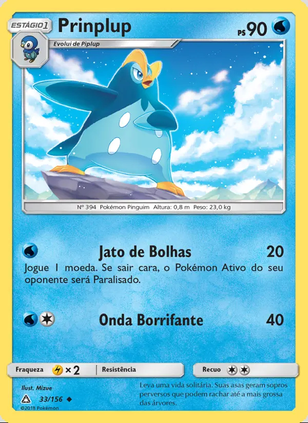 Image of the card Prinplup