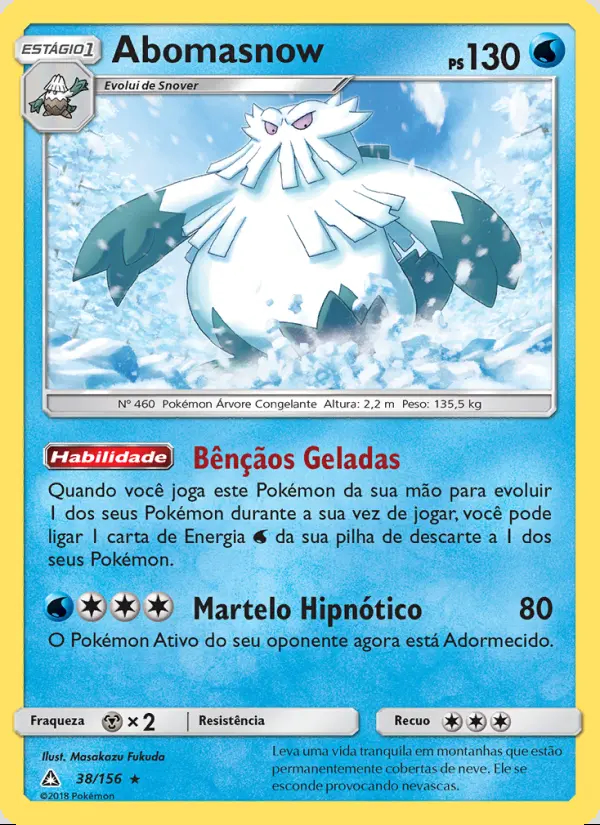 Image of the card Abomasnow