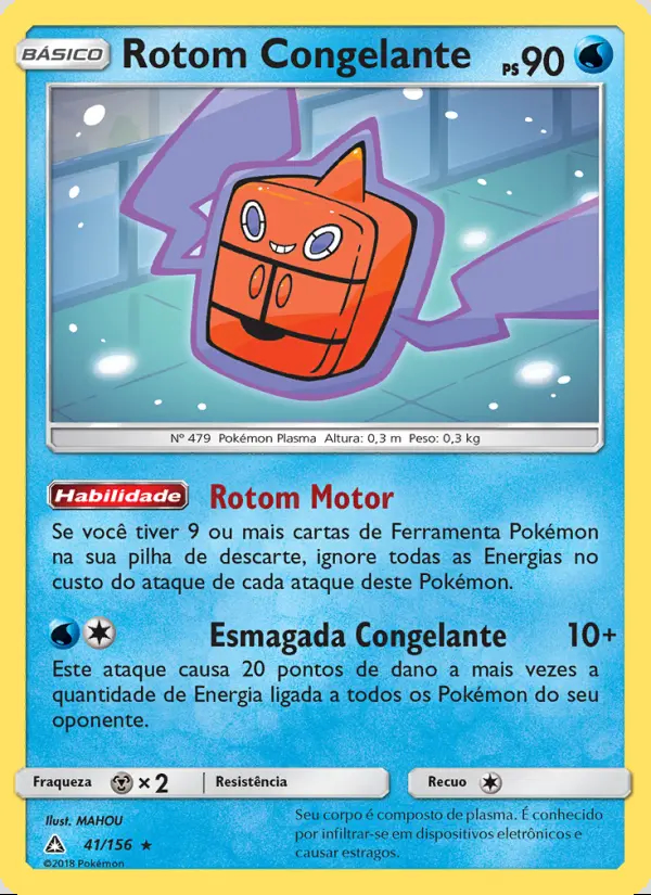 Image of the card Rotom Congelante