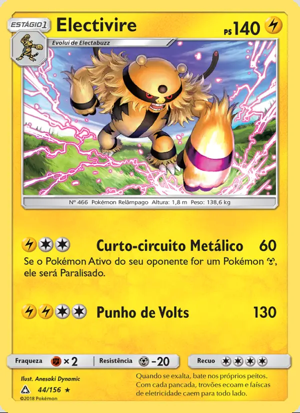 Image of the card Electivire