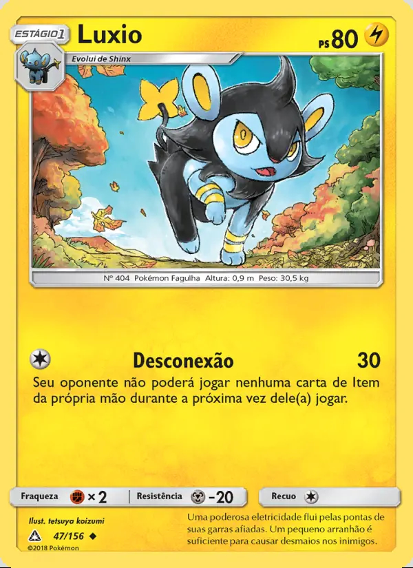 Image of the card Luxio