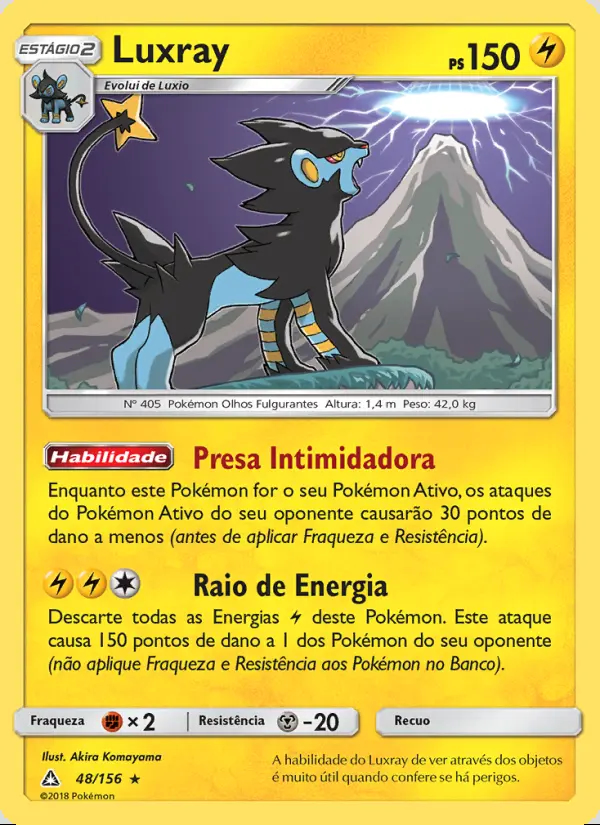 Image of the card Luxray