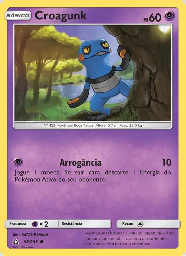 Image of the card Croagunk