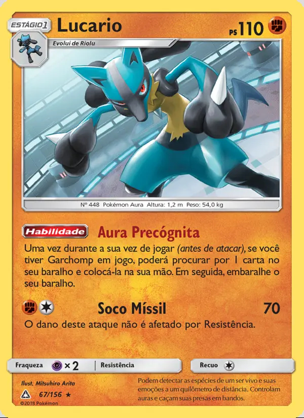 Image of the card Lucario