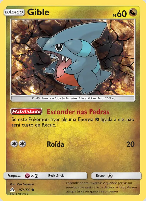 Image of the card Gible