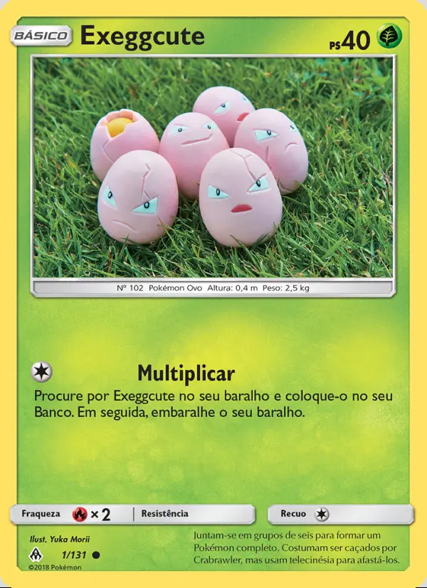 Image of the card Exeggcute