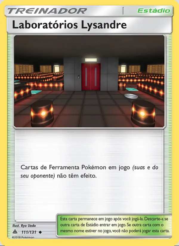 Image of the card Laboratórios Lysandre