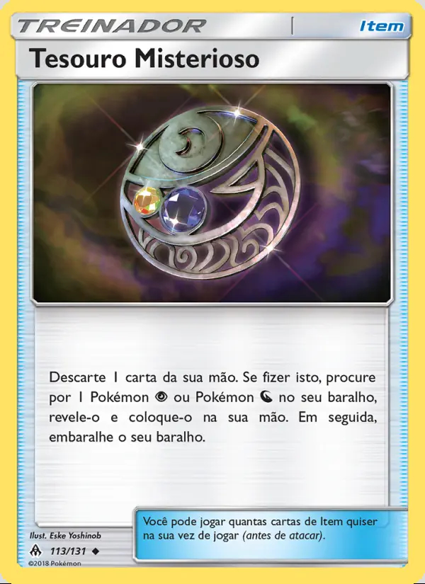 Image of the card Tesouro Misterioso