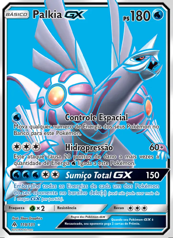 Image of the card Palkia GX