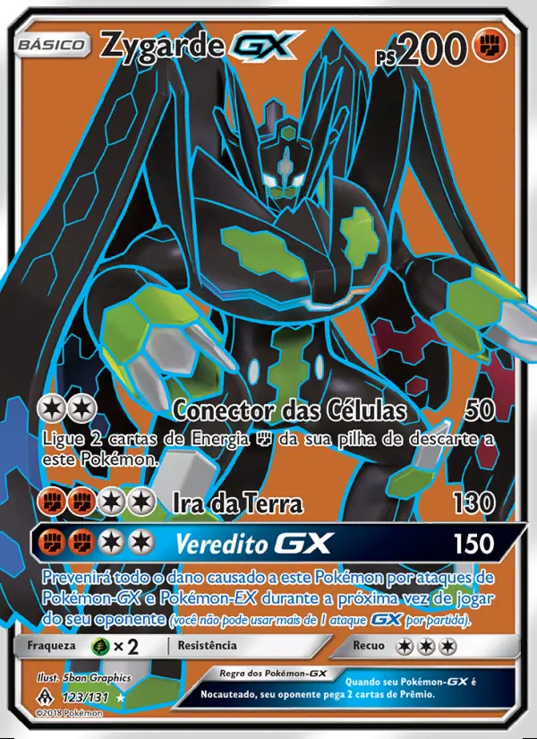 Image of the card Zygarde GX