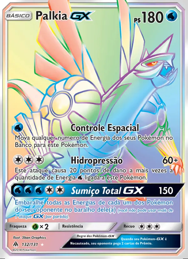 Image of the card Palkia GX
