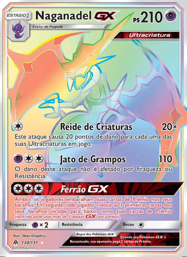 Image of the card Naganadel GX
