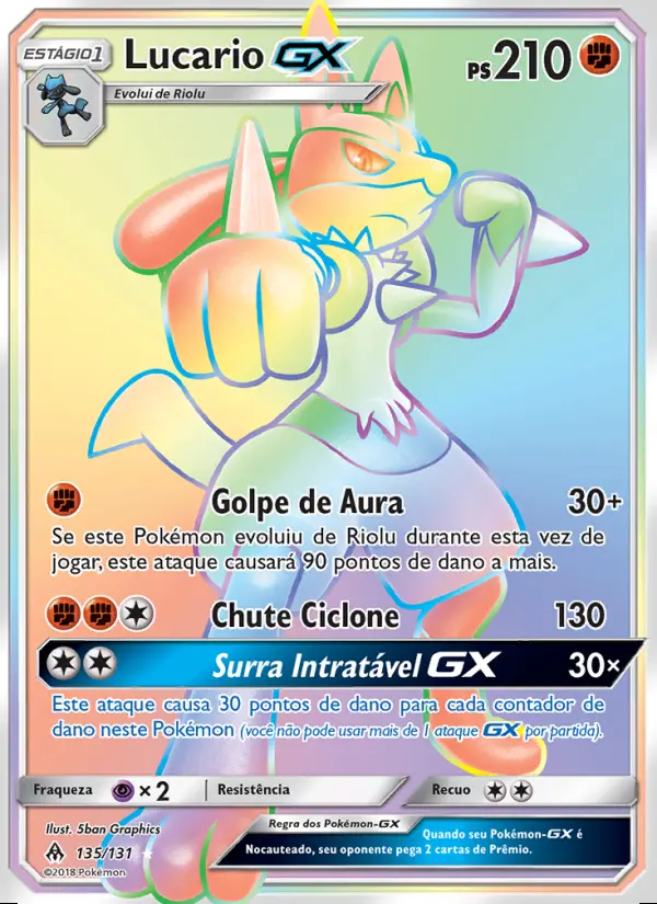 Image of the card Lucario GX