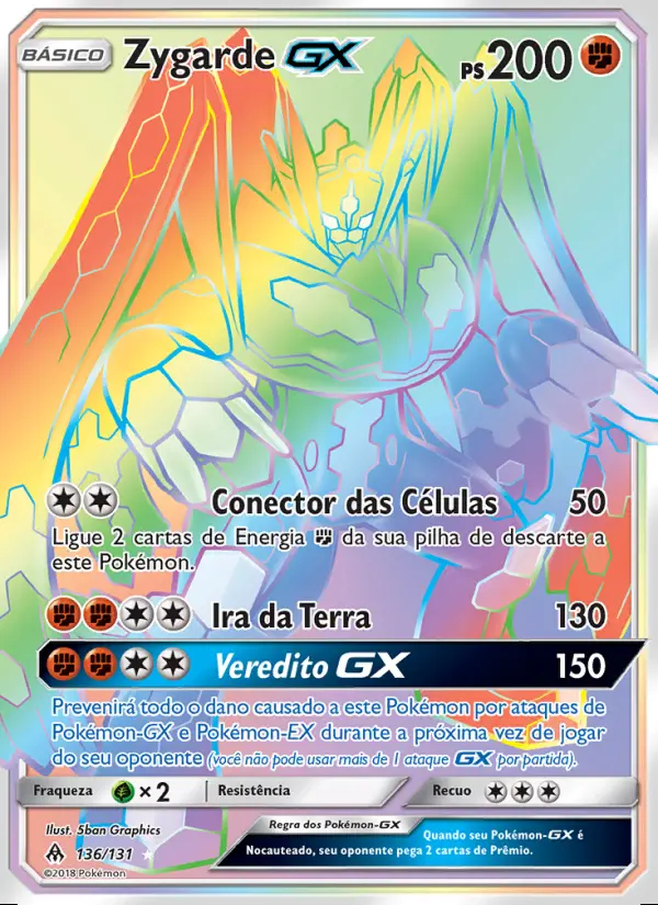 Image of the card Zygarde GX