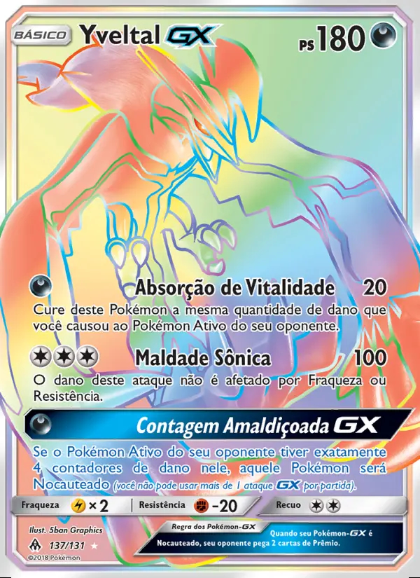 Image of the card Yveltal GX