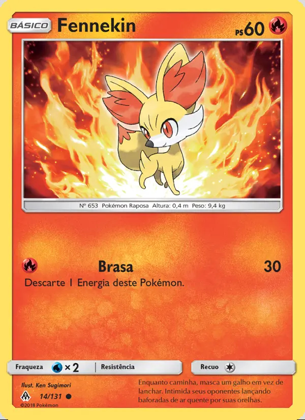 Image of the card Fennekin