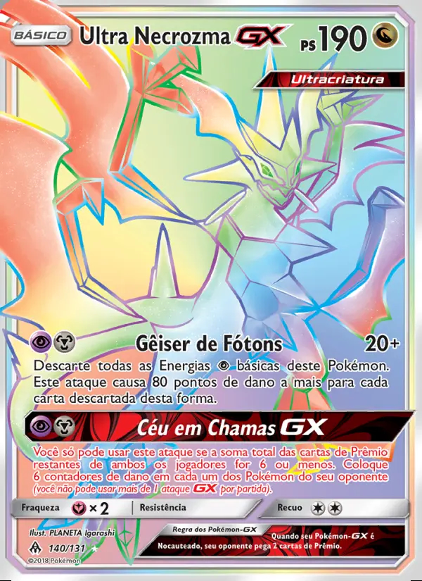 Image of the card Ultra Necrozma GX