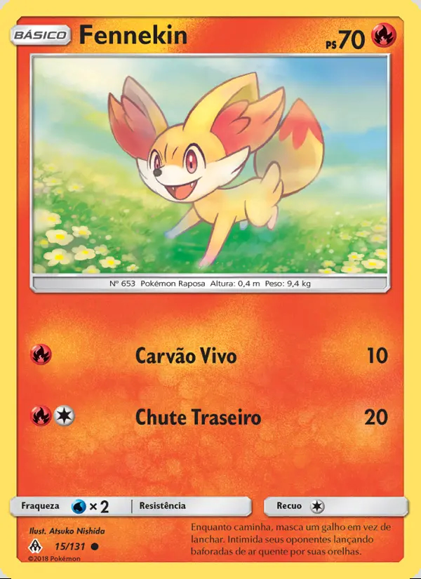 Image of the card Fennekin