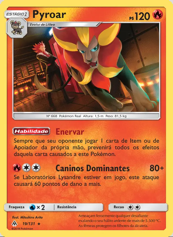 Image of the card Pyroar
