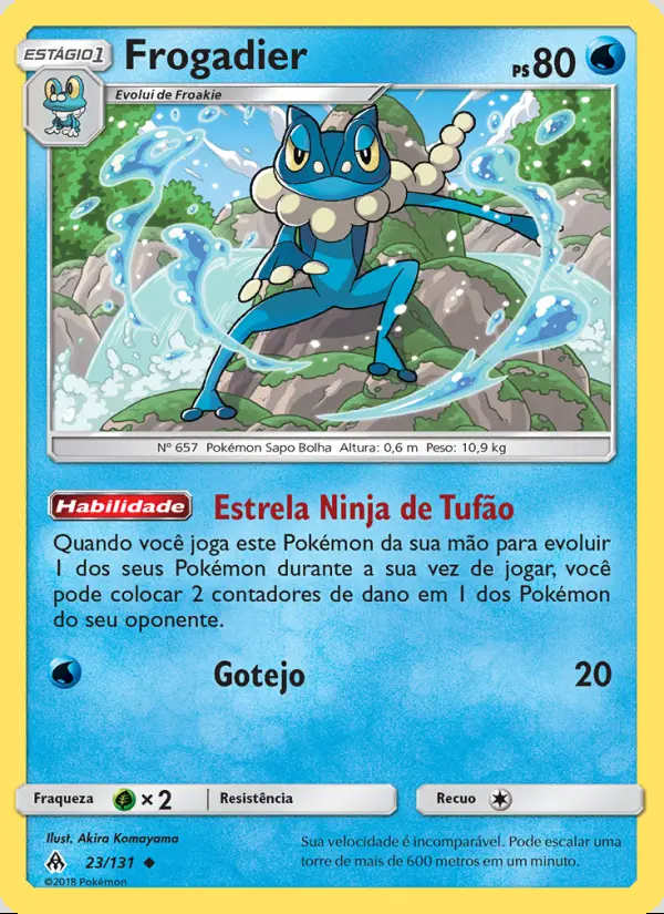 Image of the card Frogadier