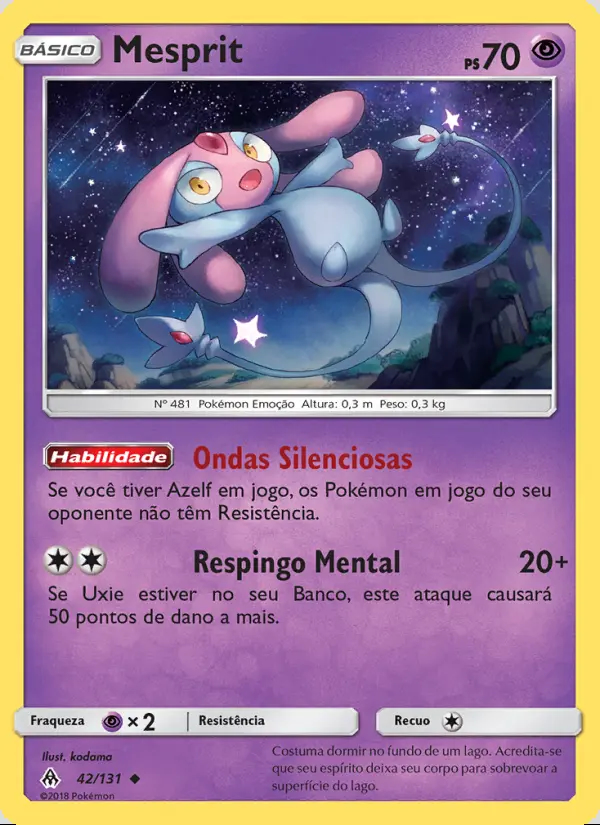 Image of the card Mesprit