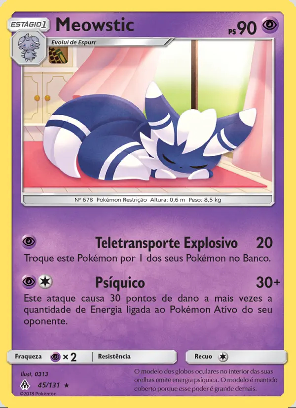 Image of the card Meowstic