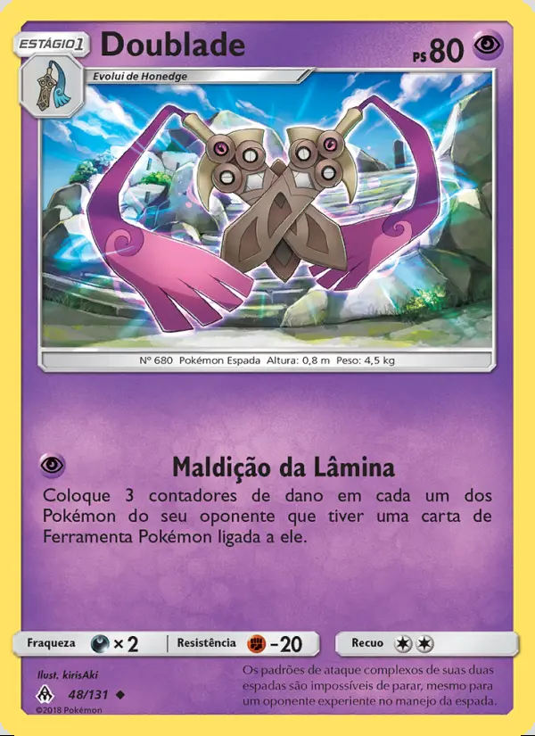 Image of the card Doublade