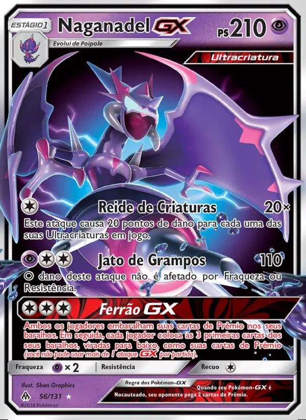 Image of the card Naganadel GX
