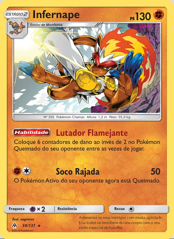 Image of the card Infernape