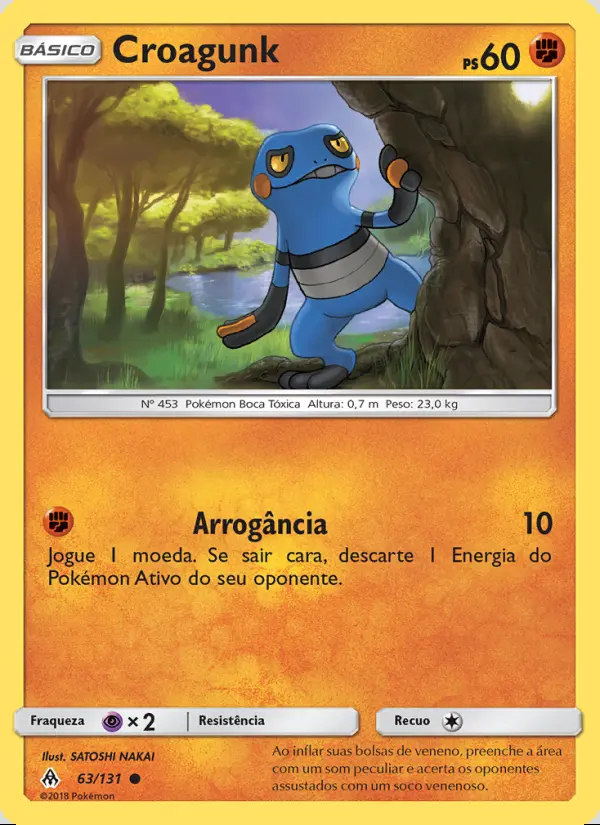 Image of the card Croagunk