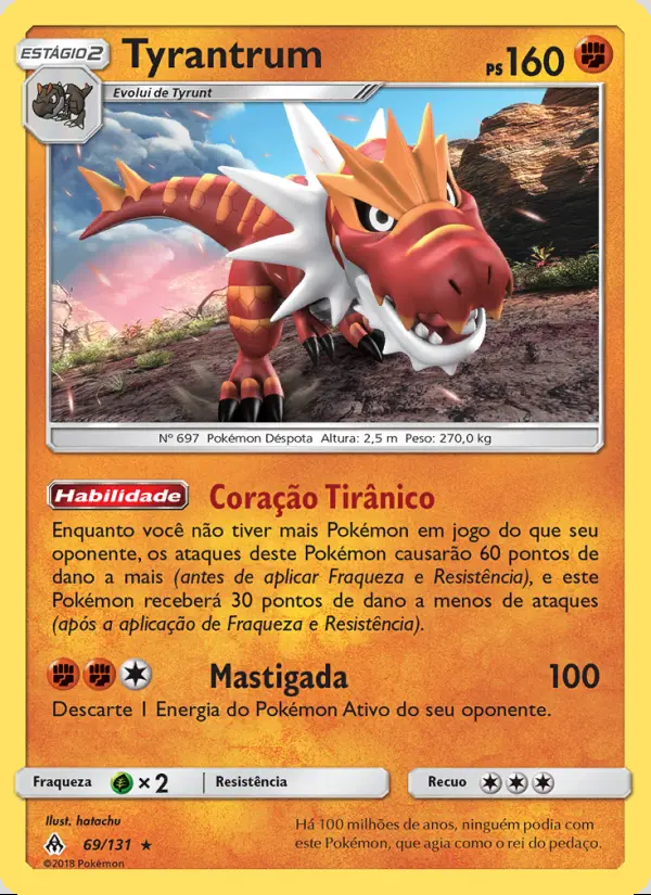 Image of the card Tyrantrum