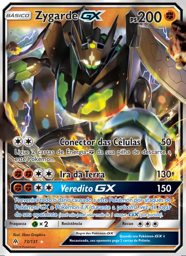 Image of the card Zygarde GX
