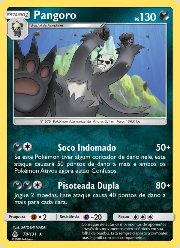 Image of the card Pangoro