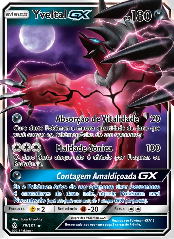 Image of the card Yveltal GX