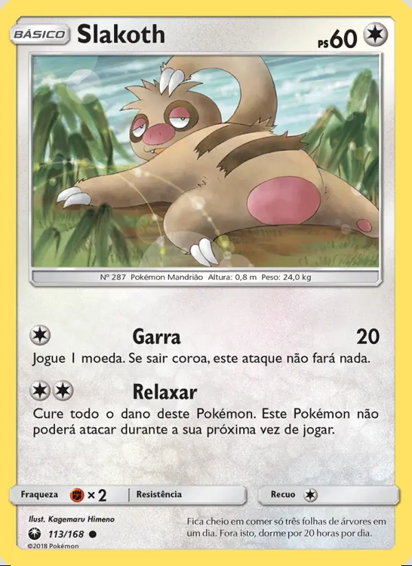 Image of the card Slakoth