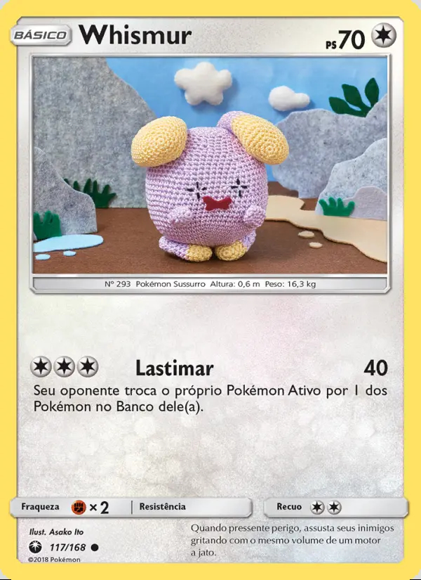 Image of the card Whismur
