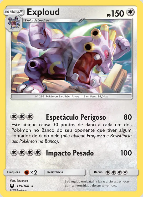 Image of the card Exploud